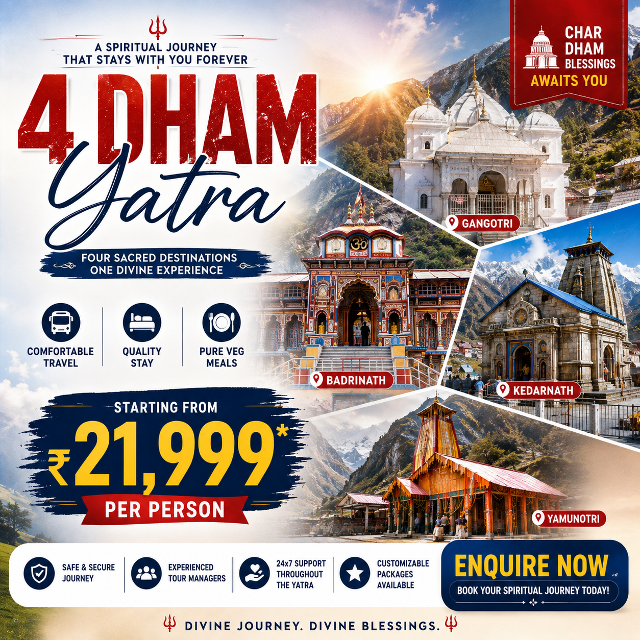 4 Dham Yatra